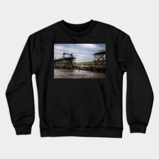 Dunston Staiths Fire Damage Crewneck Sweatshirt